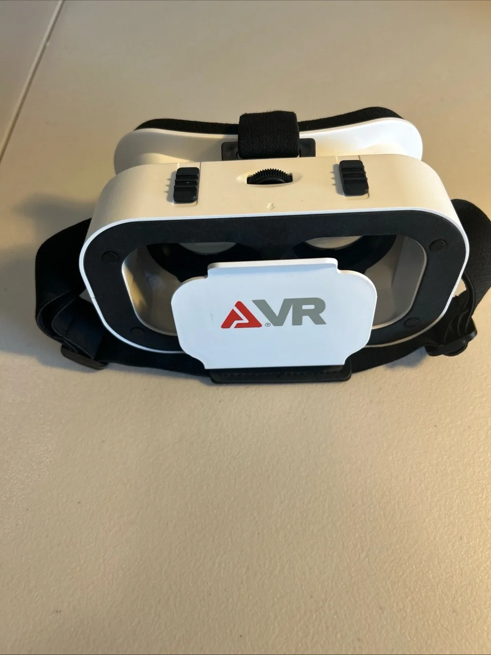 White Mobile Virtual Reality Viewer Headset